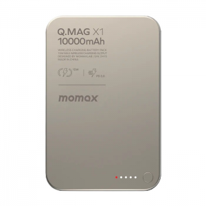پاوربانک وایرلس شارژ مومکس 10000 میلی‌آمپر مدل Momax Q.Mag X1 IP117