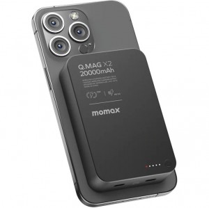 پاوربانک وایرلس شارژ20000 مومکس مدلQ.MAG X2 IP133
