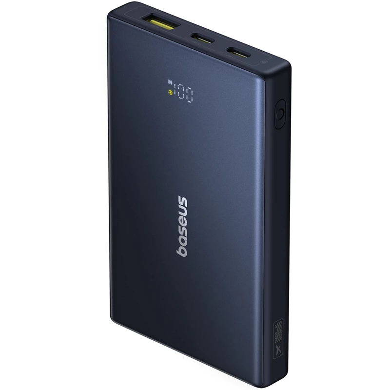 پاوربانک 10000 میلی‌آمپر 20 وات فست شارژ Type-C و USB-A بیسوس P10076801123-00