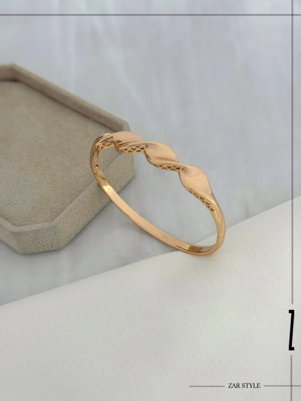 دستبند پیچ باز آینه‌ای لبه‌ لیزری