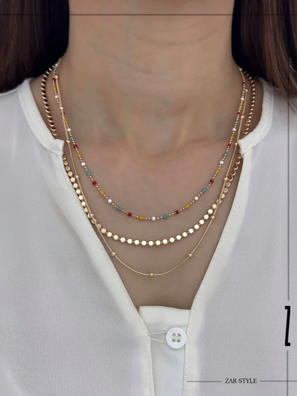 گردنبند گوی‌دار ماری