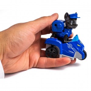 مجموعه ۶ عددی سگ‌های نگهبان (Paw Patrol) سوار بر ماشین فلزی