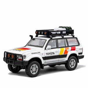 ماکت ماشین تویوتا لندکروز (Toyota Land Cruiser LC80) سایز۱:۲۴