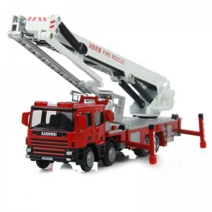 ماشین فلزی مدل آتشنشانی نردبانی Platform Fire Engine 625014