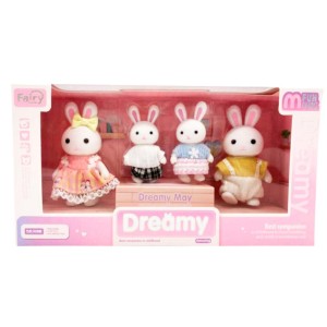 ست عروسک خرگوشی دریمی Dreamy  پک 4 عددی