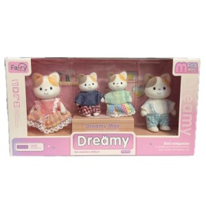 ست عروسک گربه دریمی Dreamy  پک 4 عددی
