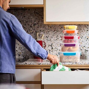 ظرف نگهدارنده جوزف جوزف مدل JOSEPH JOSEPH Nest Color  بسته 5 عددی