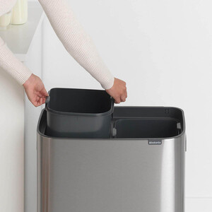 سطل زباله برابانتیا مدل Brabantia Touch Bin گنجایش 30 و 30 لیتر