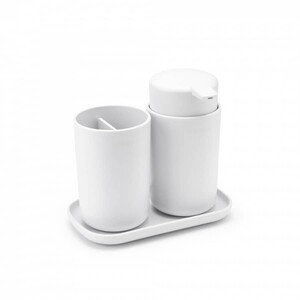پمپ مایع و مسواک برابانتیا مدل BRABANTIA Bathroom