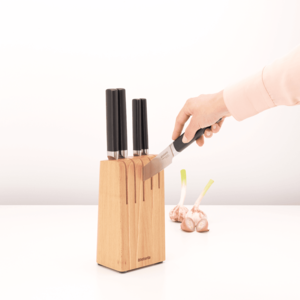 سرویس چاقو 6 پارچه برابانتیا مدل Brabantia Wood plus