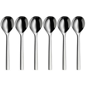 قاشق قهوه خوری دبلیو ام اف مدل WMF Espresso NUOVA بسته 6 عددی