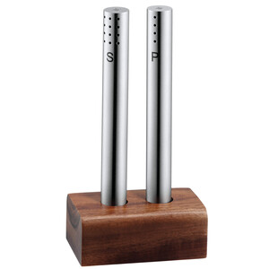 نمک و فلفل پاش دبلیو ام اف مدل pepper Wooden بسته 2 عددی