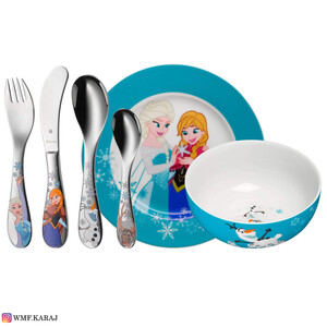 سرویس غذاخوری 6 پارچه کودک دبلیو ام اف طرح Frozen Disney