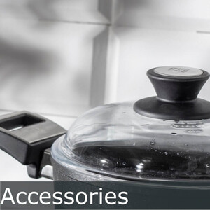 درب قابلمه و تابه اس کا کا مدل SKK Glass سایز 28