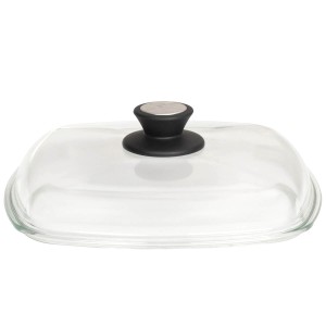درب قابلمه و تابه اس کا کا مدل SKK Glass سایز 28