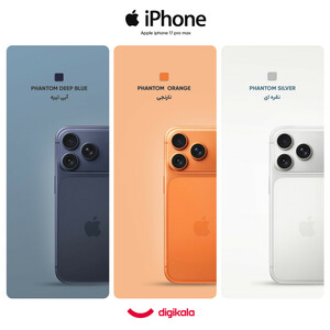 گوشی موبایل اپل مدل iPhone 17 Pro Max ZAA تک سیم کارت + eSim ظرفیت 256 گیگابایت و رم 12 گیگابایت - نات اکتیو ریجستر شده شرکتی