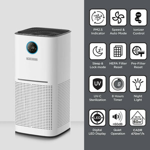 دستگاه تصفیه کننده هوا بلک اند دکر مدل AP3560-B5