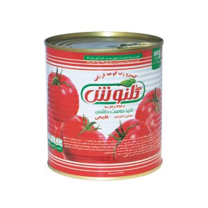 رب گوجه فرنگی  گلنوش 800 گرمی در بسته بندی 12 عددی