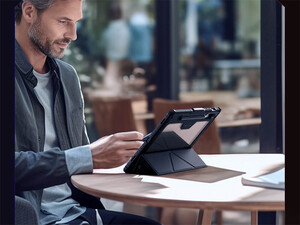 کیف محافظ بامپردار تبلت سامسونگ اس 9 پلاس نیلکین Nillkin Bumper Leather cover case Pro Multi-angle folding style Samsung Galaxy Tab S9 Plus