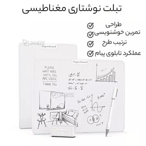 تخته تحریر مغناطیسی 15 اینچی A4