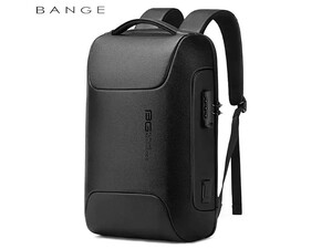 کوله پشتی چرم ضد سرقت لپ تاپ 15.6 اینچ یو اس بی دار بنج Bange BG-6622