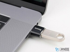 مبدل تایپ سی به یو اس بی بیسوس Baseus OTG USB Female to Type-C Male Adapter