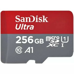 کارت حافظه میکرو‌اس‌دی 256 گیگابایت با سرعت بالا سن دیسک Ultra A1