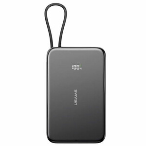 پاور بانک 5000 فوق باریک با کابل Type-C یوسامز USAMS US-CD227 با اتصال مگنتی