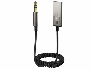 گیرنده بلوتوث خودرو به همراه کابل صدا آی یو ایکس کوتتسی Coteetci Bluetooth 5.0 AUX Car Bluetooth receiver 74001