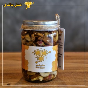 عسل چهار مغز  500 گرمی