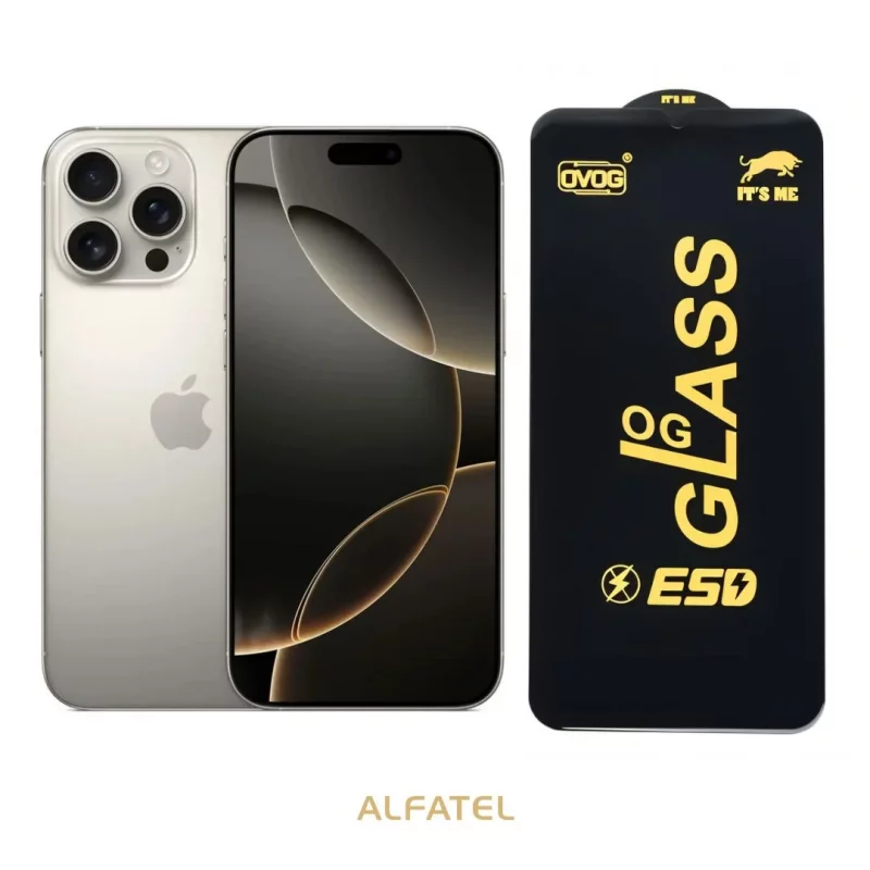 گلس آنتی استاتیک  Its me OG اپل  IPHONE 16 pro