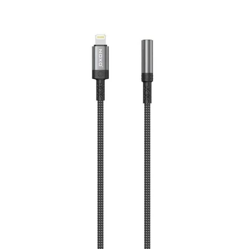 مبدل لایتنینگ به جک 3.5 میلی متری نوکسو مدل JACK-N-1  |طول 1.4 متر