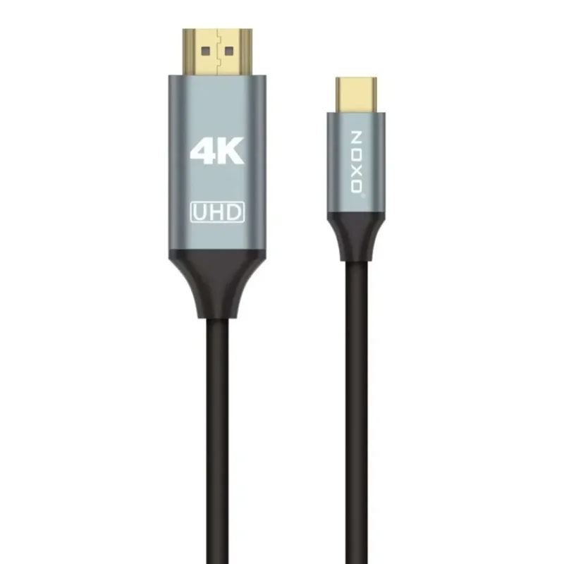 کابل Type‑C به HDMI نوکسو مدل HDMI‑N2 طول 2 متر | تبدیل USB‑C به HDMI با پشتیبانی 4K