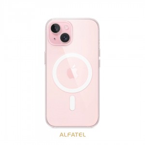 کاور شفاف مدل مگ سیف مناسب برای گوشی موبایل اپل iphone 15