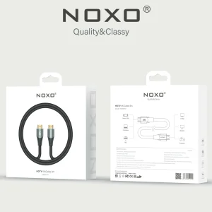 کابل HDMI نوکسو مدل HDMI‑N1 طول 3 متر | پشتیبانی از 4K 60Hz و HDR