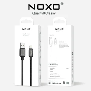کابل تبدیل USB-A  به  Lightning نوکسو مدل CN-9 طول 1متر