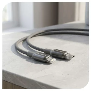 کابل تبدیل  Type-C به Lightning نوکسو مدل CN-10 طول 1.2 متر