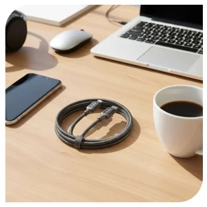 کابل تبدیل  Type-C به Lightning نوکسو مدل CN-10 طول 1.2 متر
