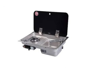 سینک و گاز تک شعله مخصوص کمپر Aj903