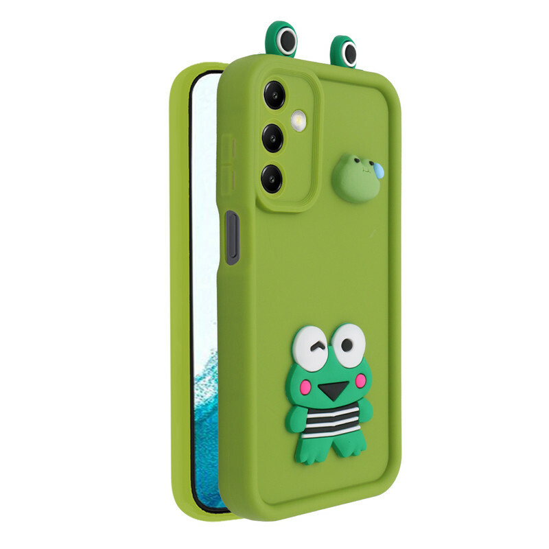 کاور فانتزی مدل GreenFrog مناسب برای گوشی موبایل سامسونگ Galaxy A15