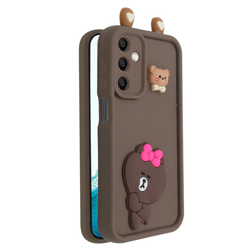 کاور فانتزی مدل KittyBear مناسب برای گوشی موبایل سامسونگ Galaxy A15