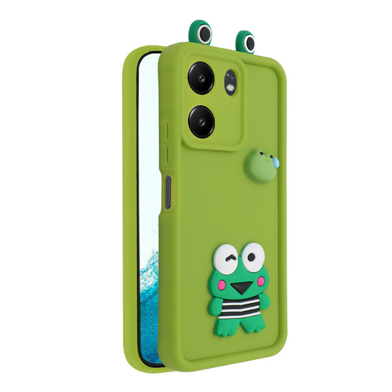 کاور فانتزی مدل GreenFrog مناسب برای گوشی موبایل شیائومی Redmi 13C / Poco C65