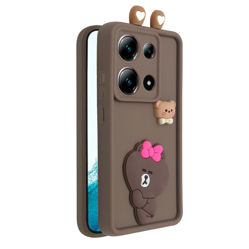 کاور فانتزی مدل KittyBear مناسب برای گوشی موبایل شیائومی Poco X6 Pro