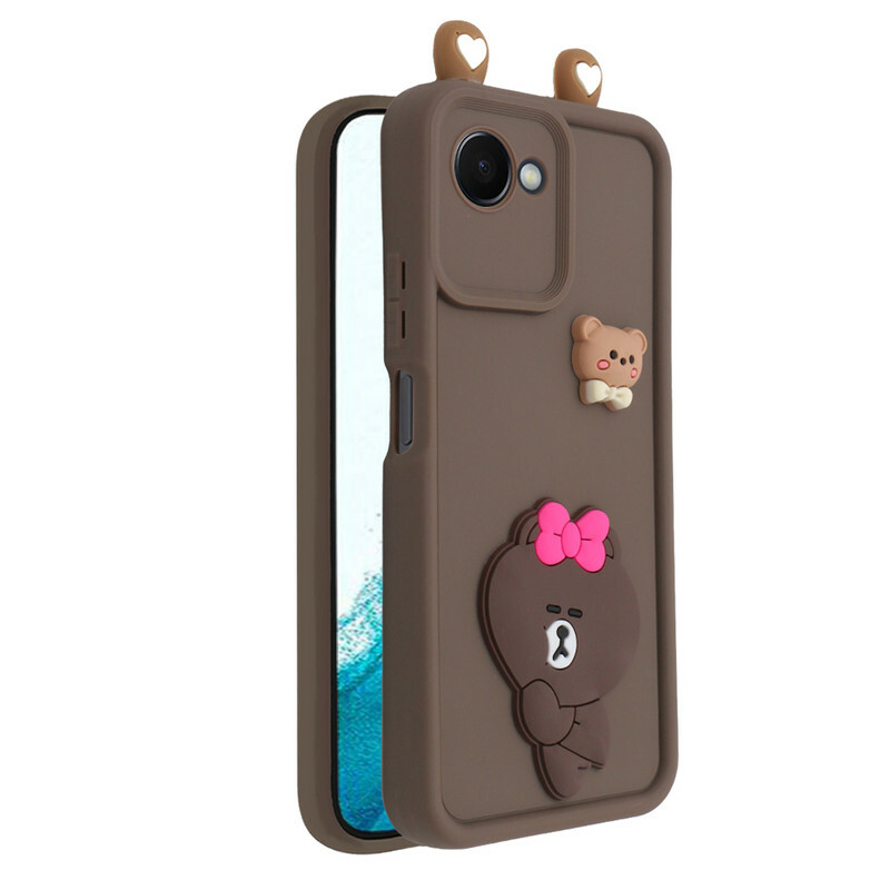 کاور فانتزی مدل KittyBear مناسب برای گوشی موبایل ریلمی C30s
