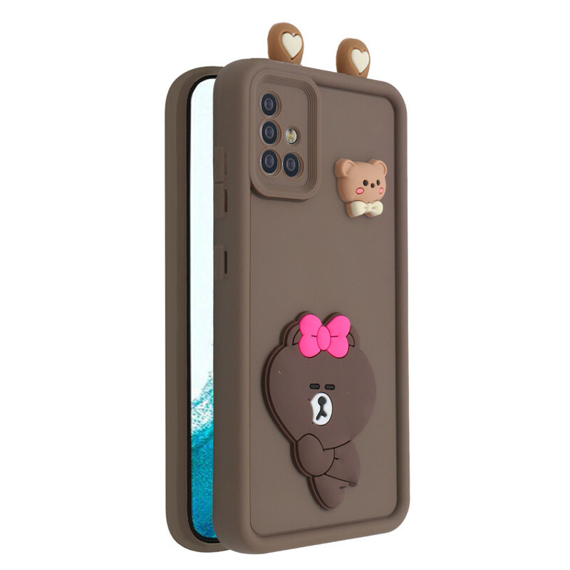 کاور فانتزی مدل KittyBear مناسب برای گوشی موبایل سامسونگ Galaxy A51