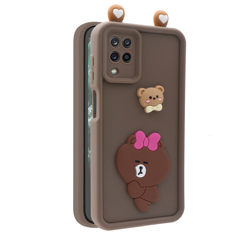کاور فانتزی مدل KittyBear مناسب برای گوشی موبایل سامسونگ Galaxy A12