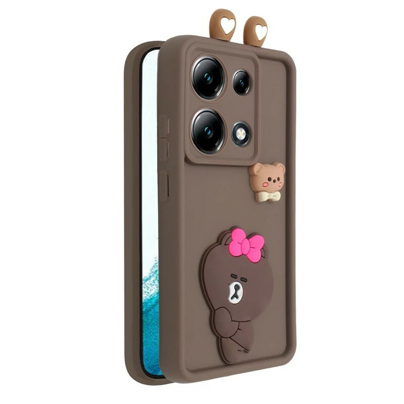 کاور فانتزی مدل KittyBear مناسب برای گوشی موبایل شیائومی Redmi Note 13 4G