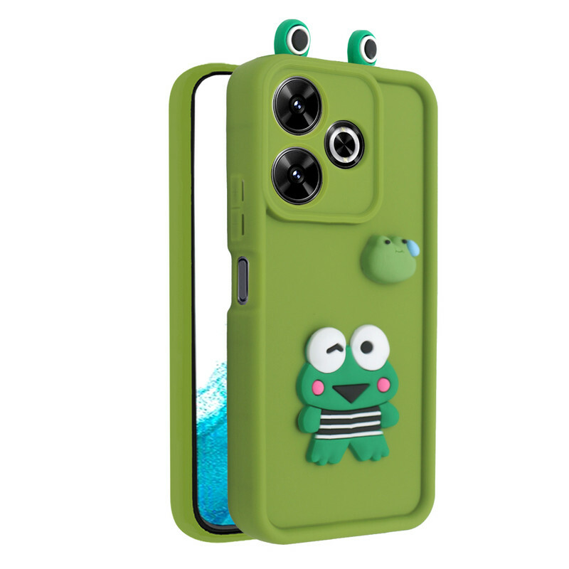 کاور فانتزی مدل GreenFrog مناسب برای گوشی موبایل شیائومی Redmi 13 4G / Poco M6 4G