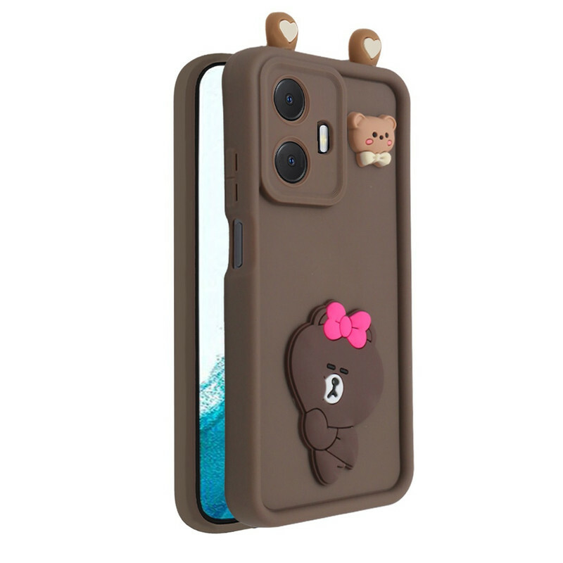 کاور فانتزی مدل KittyBear مناسب برای گوشی موبایل ریلمی C55