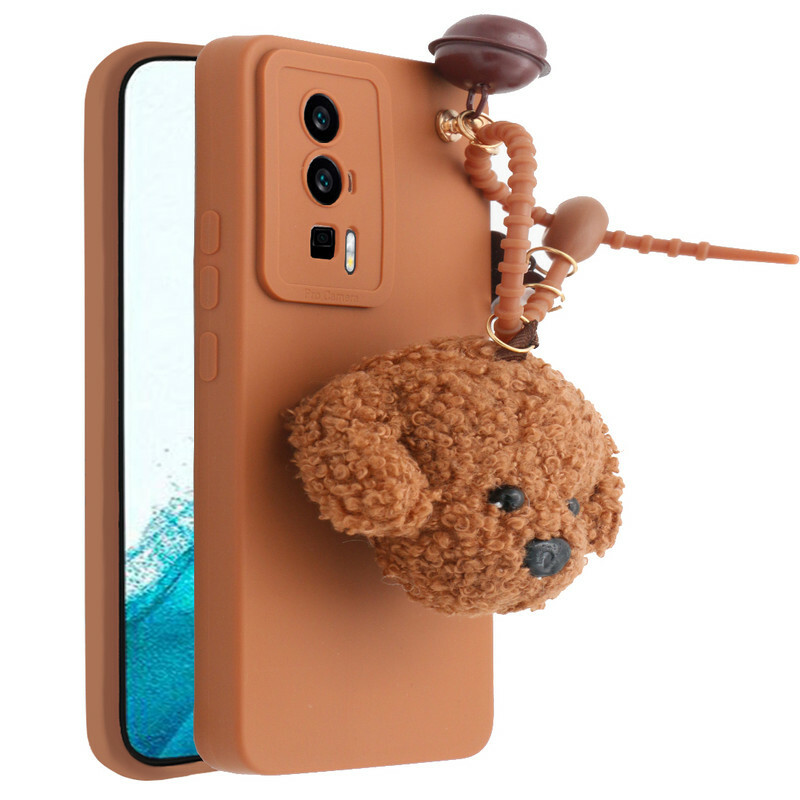 کاور عروسکی پودل مناسب گوشی شیائومی Poco F5 Pro